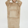 Beige Oodie Extra Long