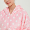 Pink Polka Dot Oodie