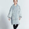 Gray Wave Polka Kids Oodie