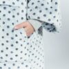 Gray Wave Polka Kids Oodie