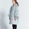 Gray Wave Polka Kids Oodie