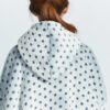 Gray Wave Polka Kids Oodie
