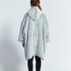 Gray Wave Polka Kids Oodie