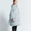 Gray Wave Polka Kids Oodie