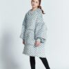 Gray Wave Polka Kids Oodie