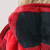 Red & Black Check Oodie
