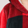 Red & Black Check Oodie